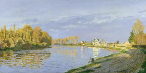 Die Seine bei Bougival, 1872